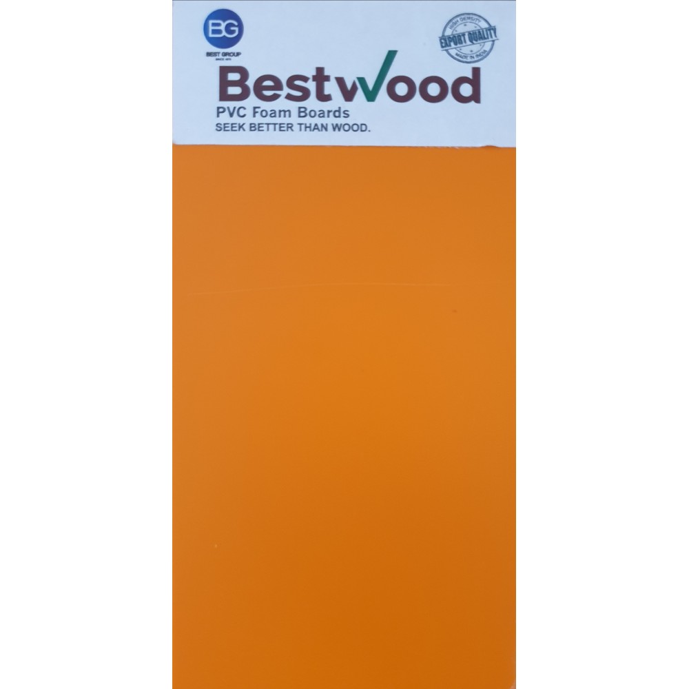 BESTWOOD ORANGE PVC SHEET