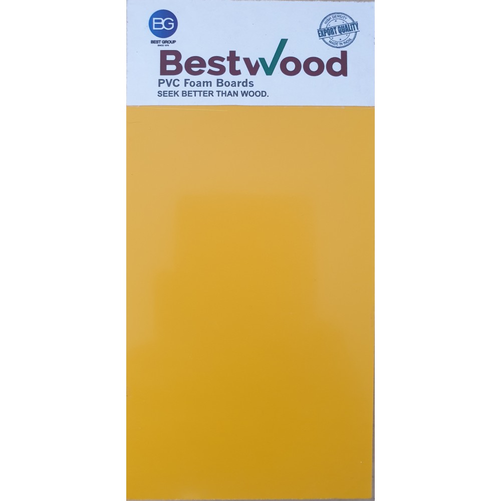 BESTWOOD YELLOW PVC SHEET