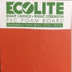 ECOLITE RED PVC SHEET